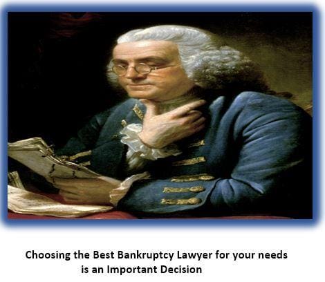 Choosing the Best Bankruptcy Lawyer