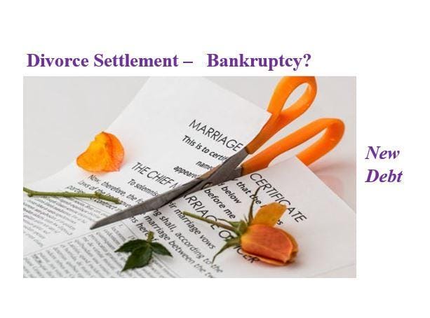 bankruptcy after divorce
