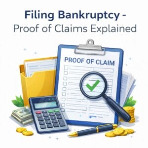 Bankruptcy Proof of Claims Explained