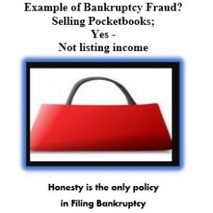 Bankruptcy Fraud Example